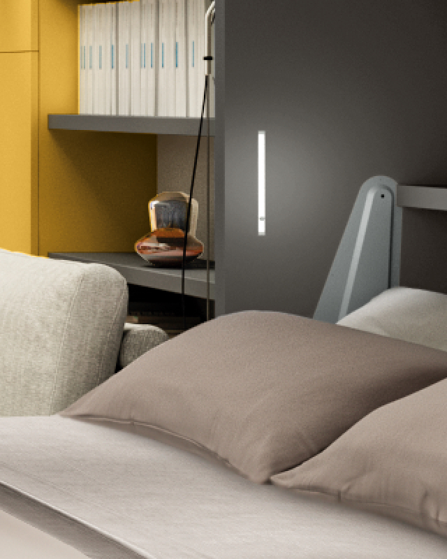 Integrated LED light